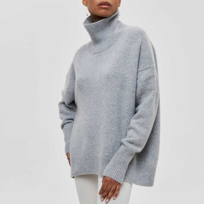 Olandria | High Ribbed Turtleneck Sweater