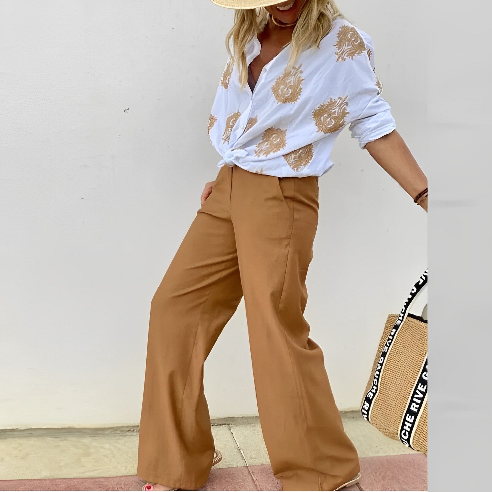 Lina | Simple Chic Blouse - Motheero
