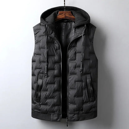 Lucero | Quilted Vest with Detachable Hood