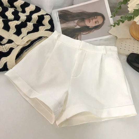Elena | Elegant High‑Waist Shorts