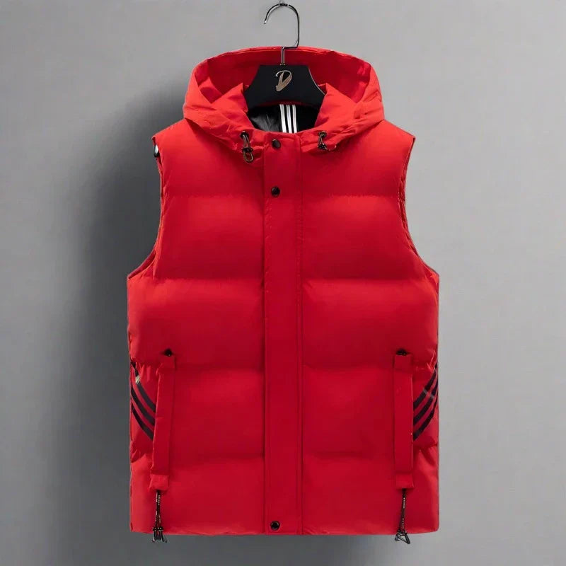 Raxor | Sporty Quilted Hooded Vest