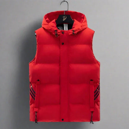 Raxor | Sporty Quilted Hooded Vest