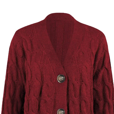 Nysa | Soft Women Knit Button Cardigan