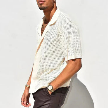 Nicholas | Crochet Beach Shirt