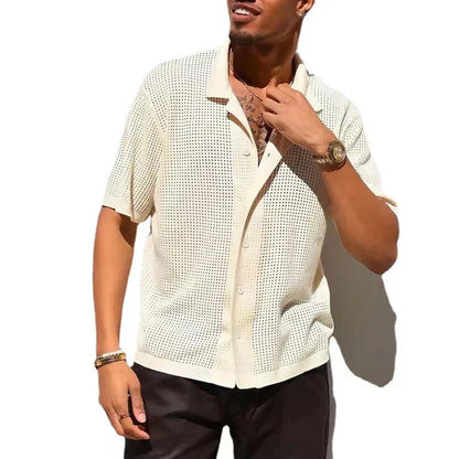 Nicholas | Crochet Beach Shirt