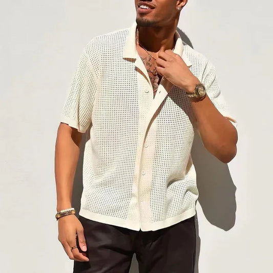 Nicholas | Crochet Beach Shirt