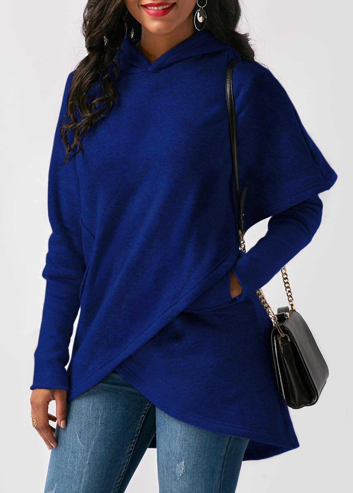 Marceline | Stylish Asymmetric Hoodie - Motheero
