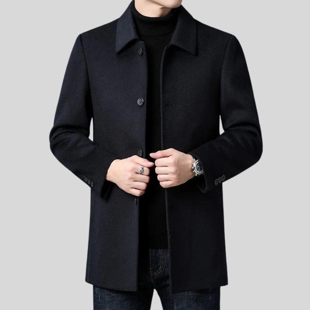 Augustus | Classic Tailored Overcoat for Effortless Sophistication