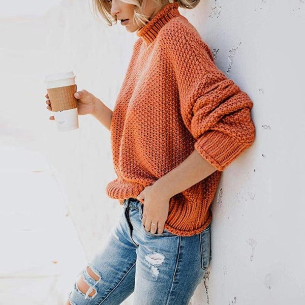 Serena | Boho Chic Knit Pullover Sweater