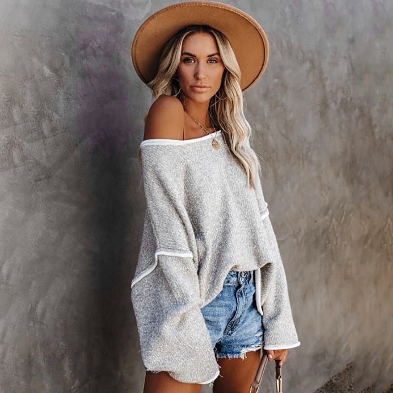 Maya | Bohemian Oversized Casual Pullover Sweater