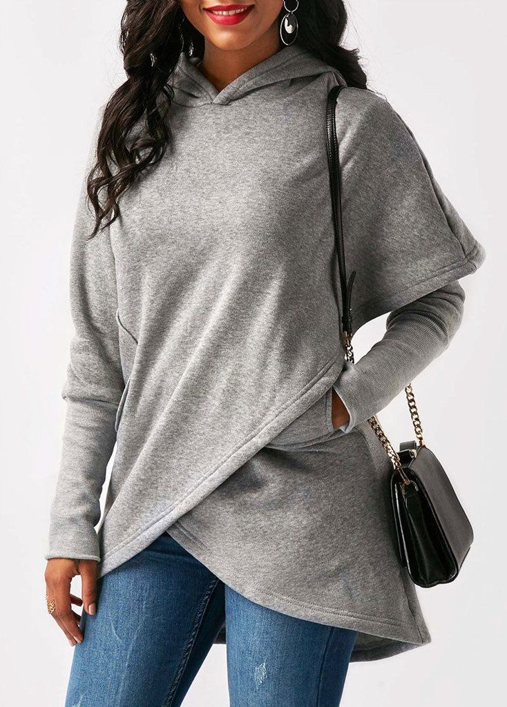 Marceline | Stylish Asymmetric Hoodie - Motheero