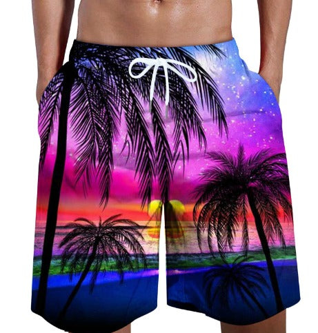 Hayden | Printed Drawstring Swim Shorts