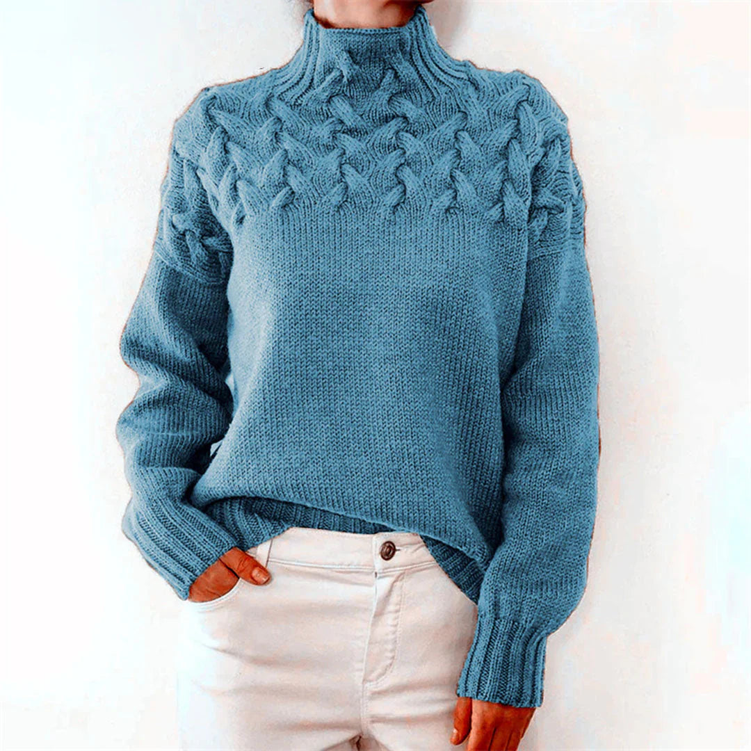 Vesta | Classic Knitted Turtleneck Sweater for Women Cozy Elegance for Every Season