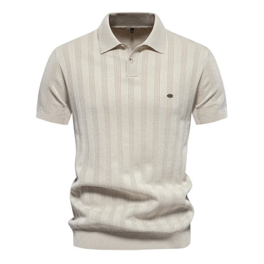 Zane | Striped Pattern Polo