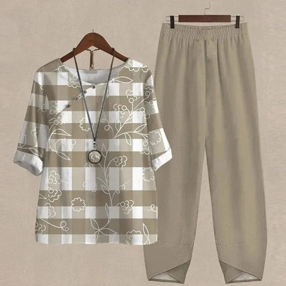 Venice | Contemporary Top & Pants Set