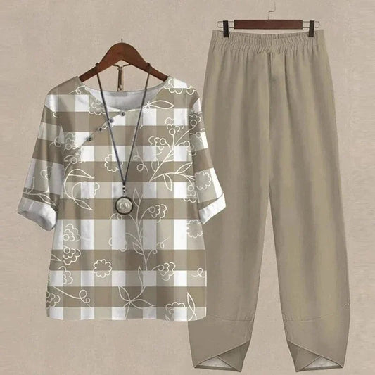Venice | Contemporary Top & Pants Set