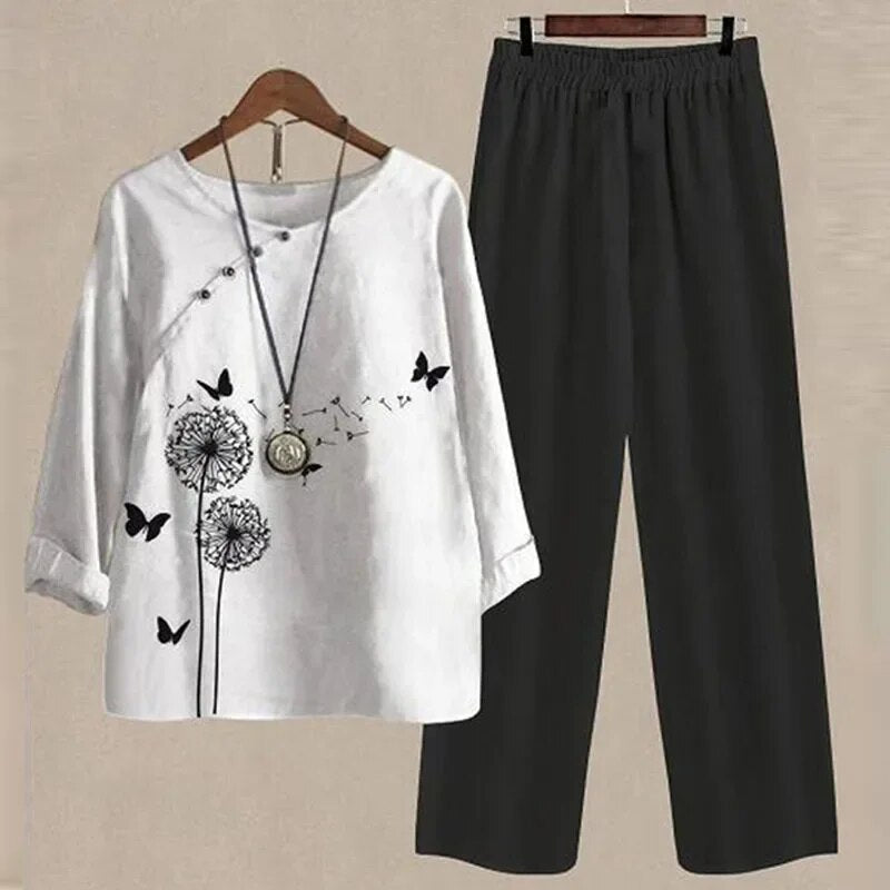Venice | Contemporary Top & Pants Set