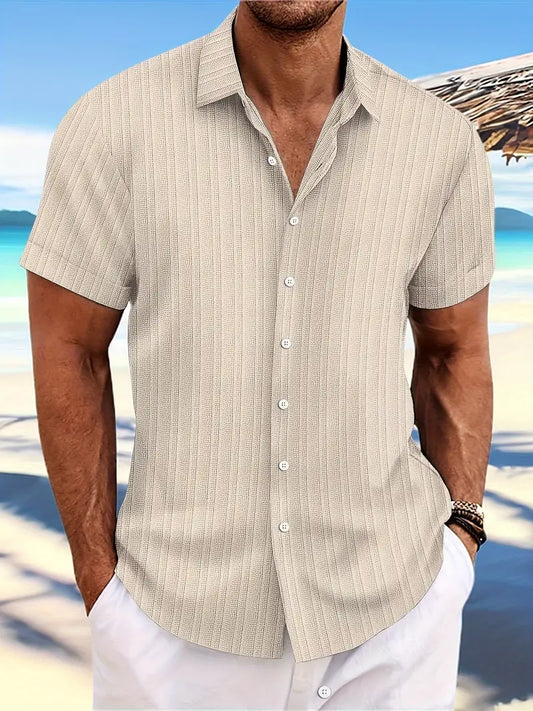 Dorian | Ribbed Lightweight Shirt