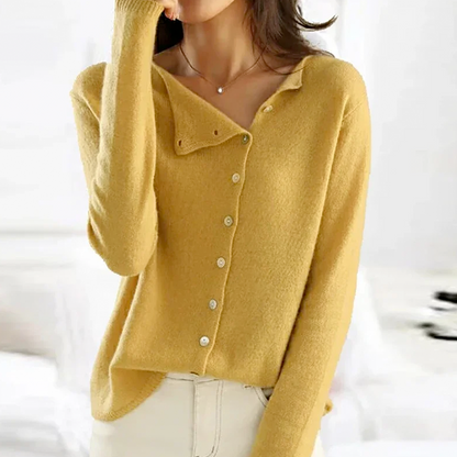 Denis | Warm Women's Buttoned Cardigan