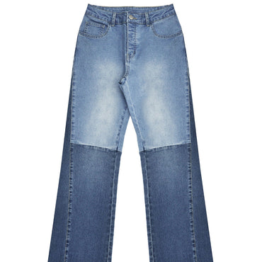 Celeste | Chic Patchwork Denim Jeans