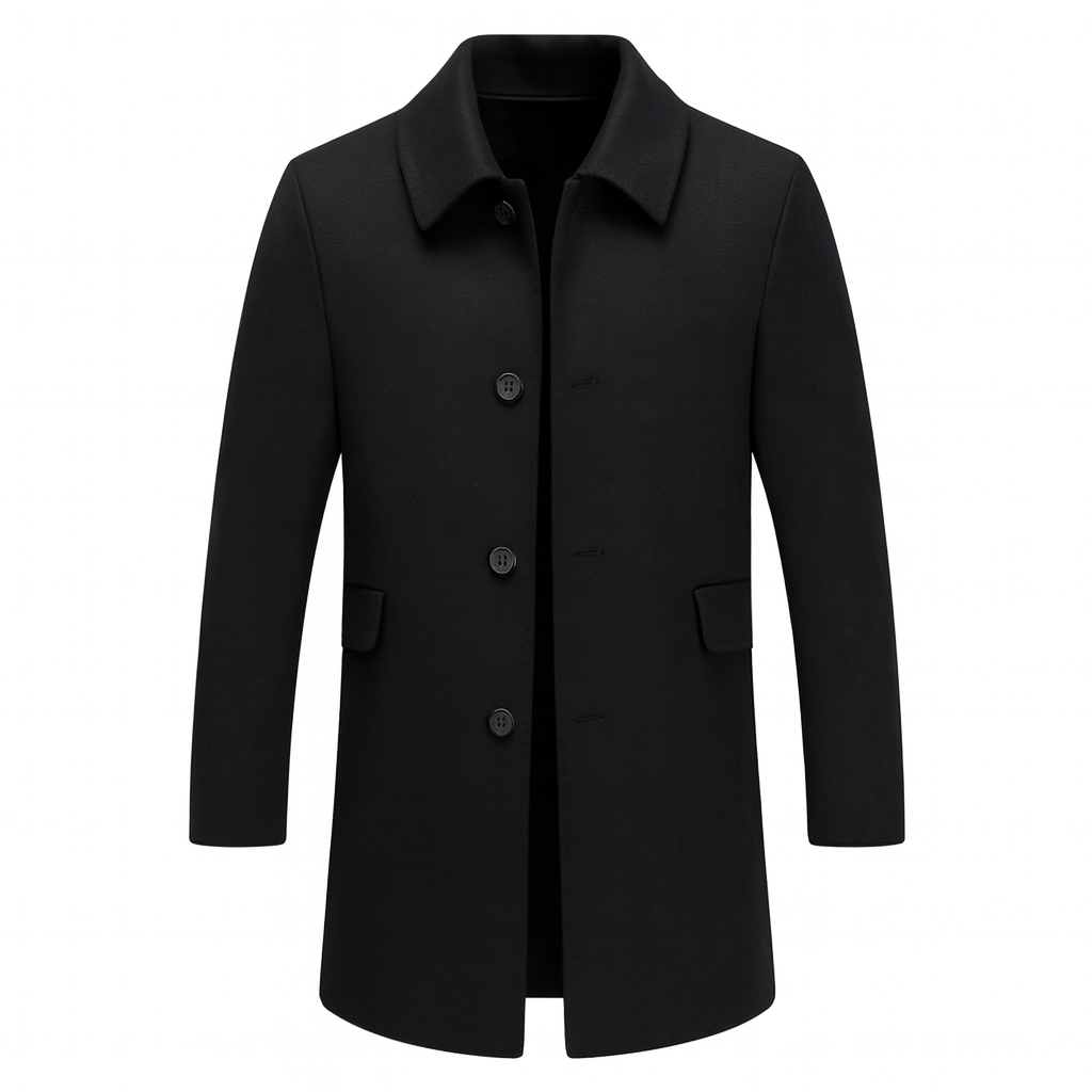 Augustus | Classic Tailored Overcoat for Effortless Sophistication
