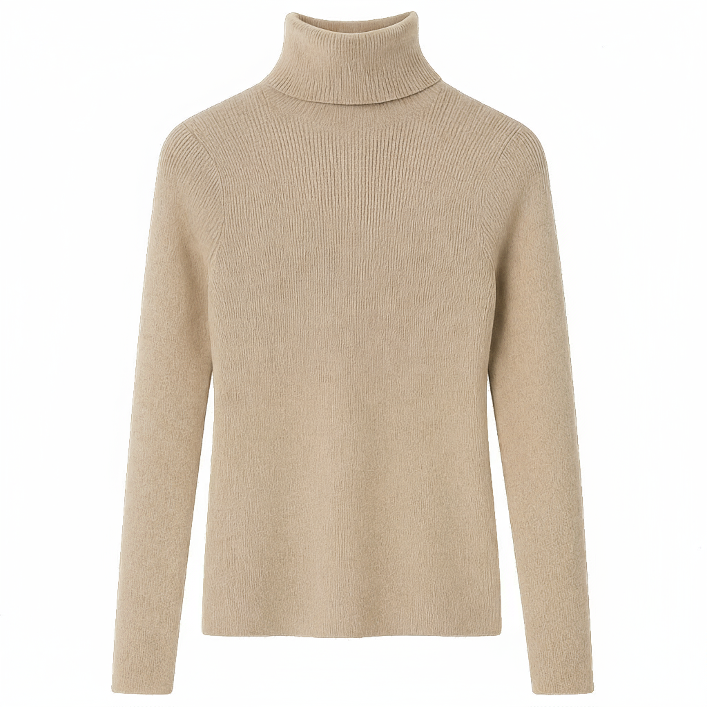 Vivienne | Women Casual Turtleneck Pullover Sweater
