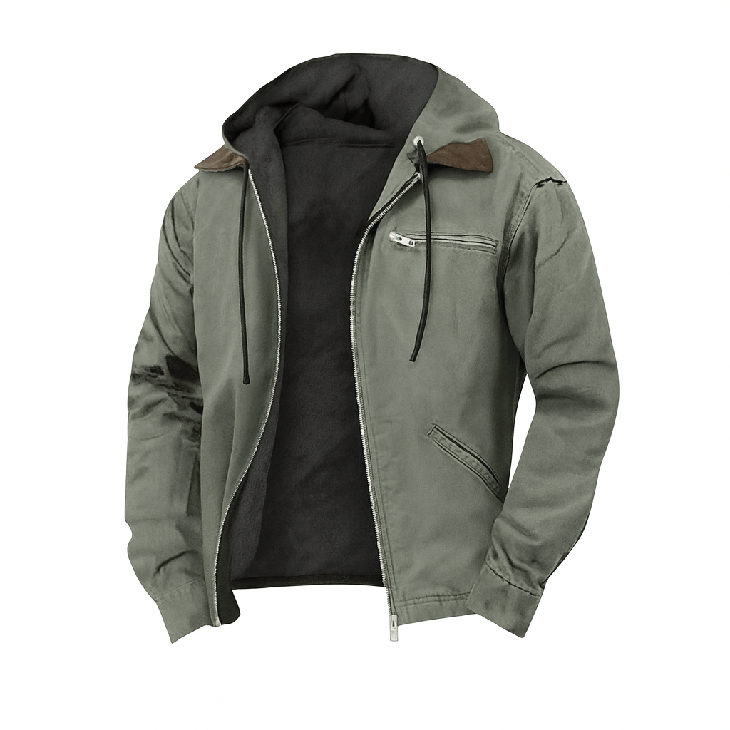 Milan | Vintage-Inspired Men's Autumn Jacket with Structured Fit