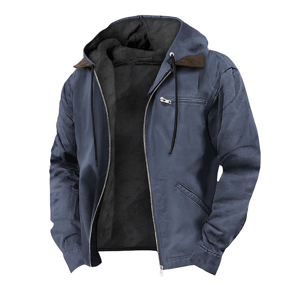 Milan | Vintage-Inspired Men's Autumn Jacket with Structured Fit