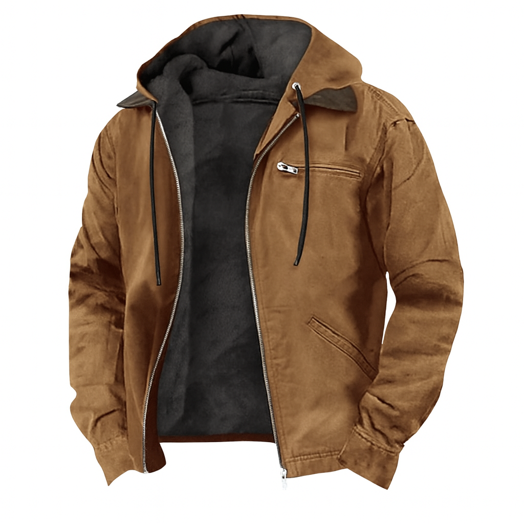 Milan | Vintage-Inspired Men's Autumn Jacket with Structured Fit