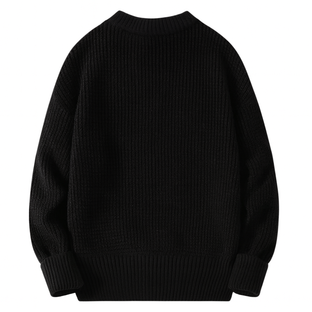 Brandon | Elegant Knitted Winter Sweater for Men A Timeless Cold Weather Essential