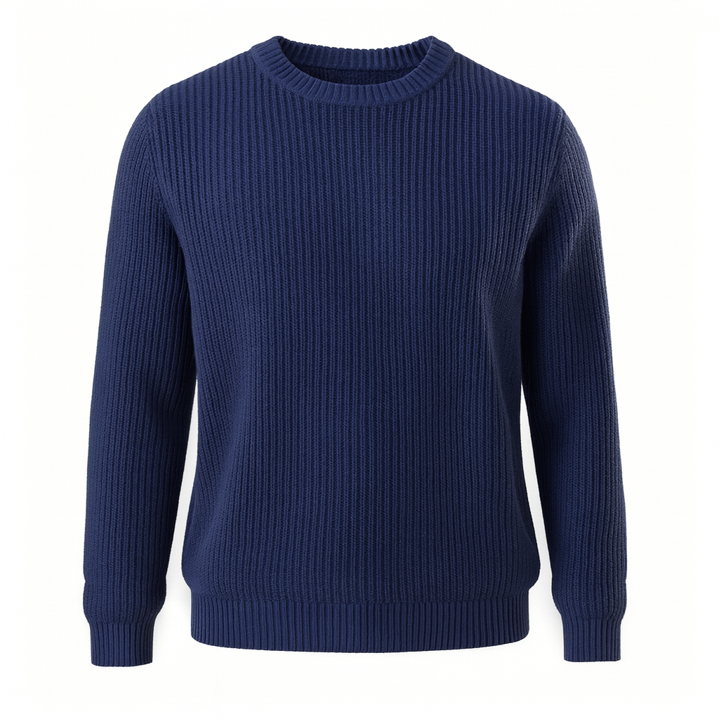 Raphaël | Luxe Crewneck Sweater — Soft Acrylic Knit for Elevated Comfort