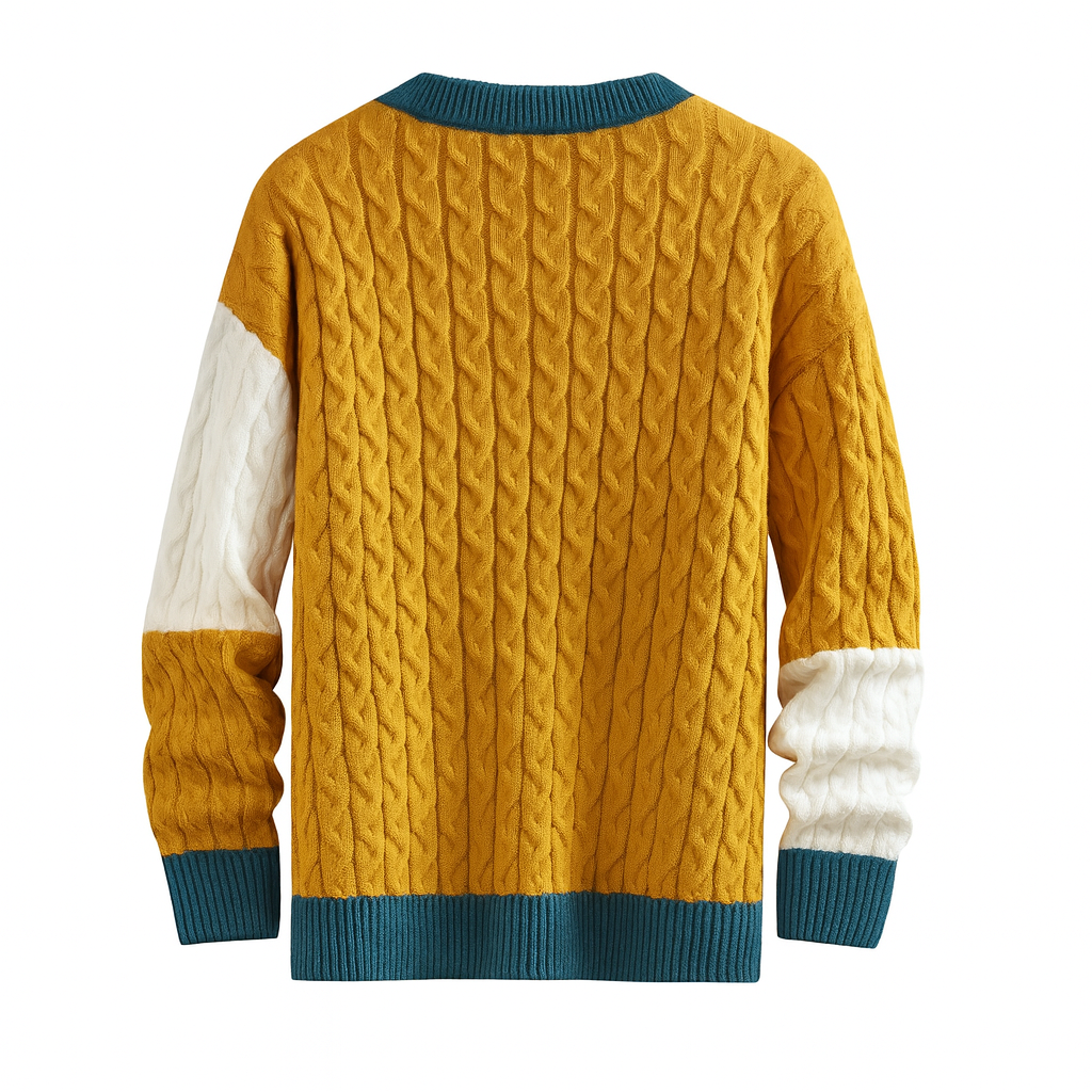 Arlo | Men Color Block Knit Sweater