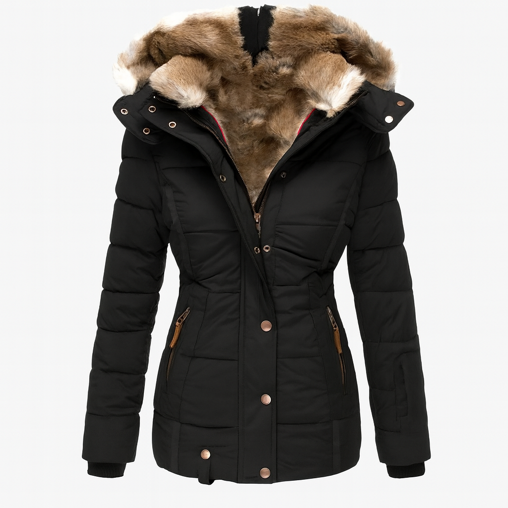 Aurora | Slim Fit Women Winter Jacket with Hood