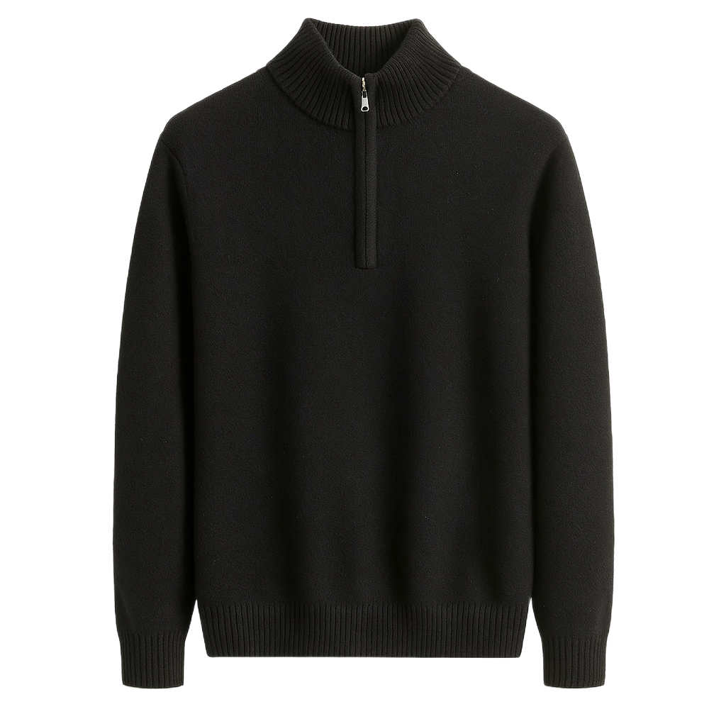 Alicante | Cashmere Half-Zip Sweater Soft