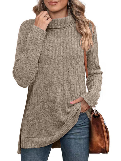 Mira | Women Relaxed Fit Cozy Turtleneck Sweater