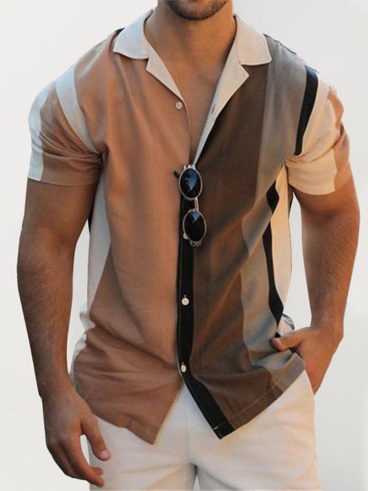 Miles | Striped Short-Sleeve Shirt