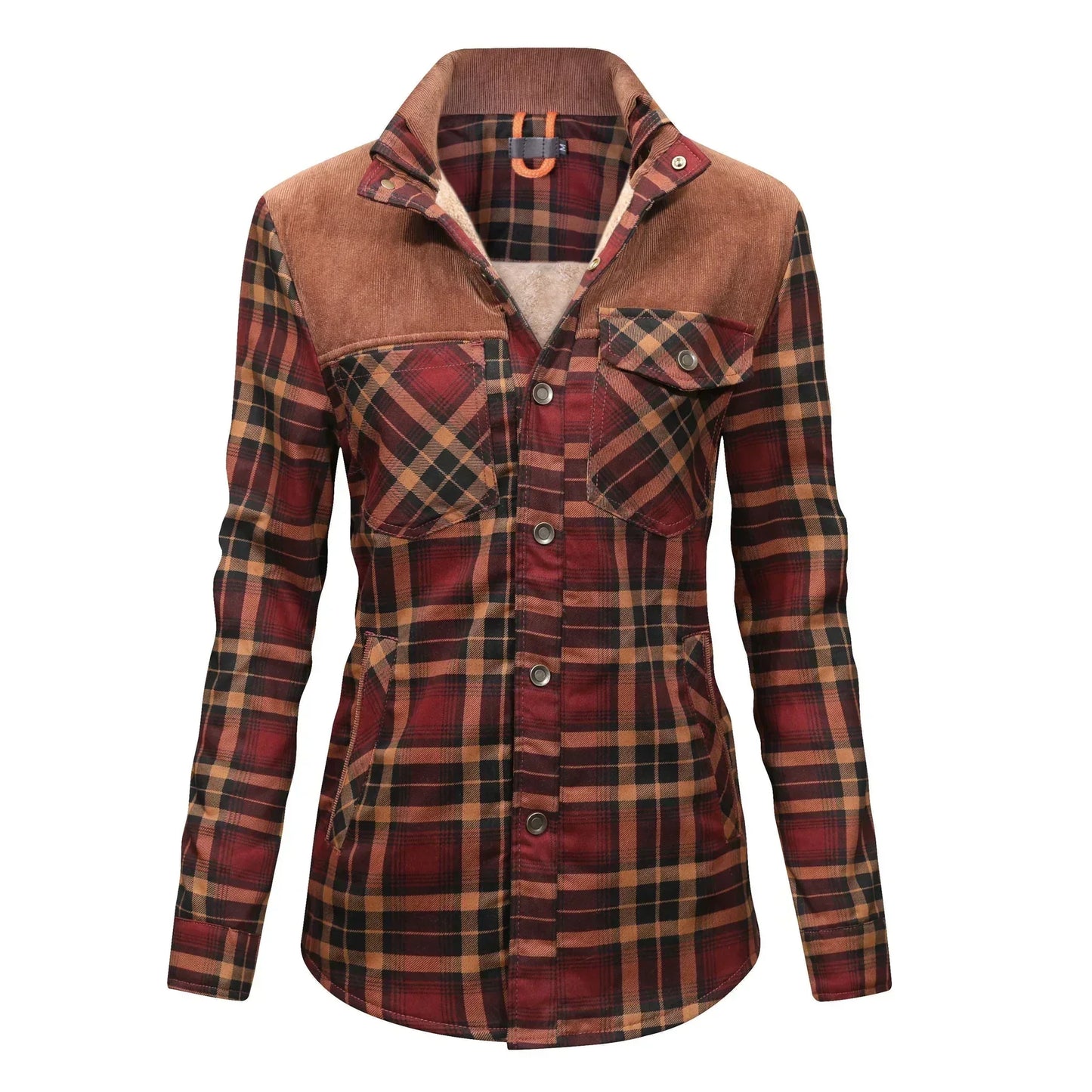 Clara | Women Flannel Winter Jacket