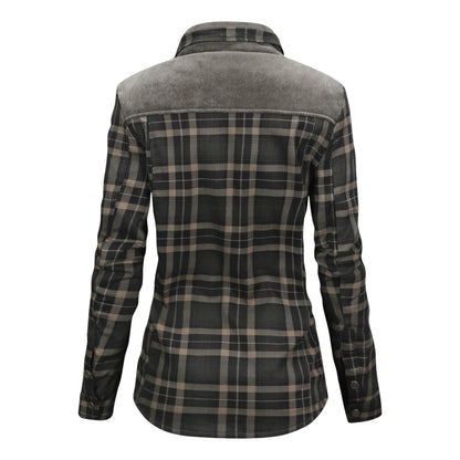 Clara | Women Flannel Winter Jacket