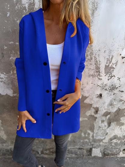 Mireille | Button-Up Coat for Women - Motheero