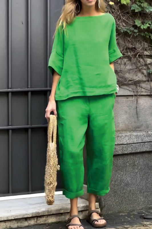 Tara | Comfortable Shirt and Pants Set - Motheero