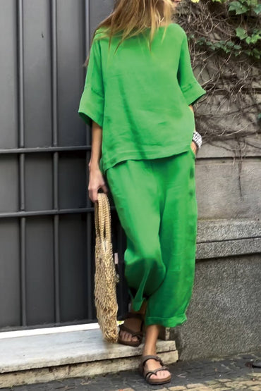 Tara | Comfortable Shirt and Pants Set - Motheero