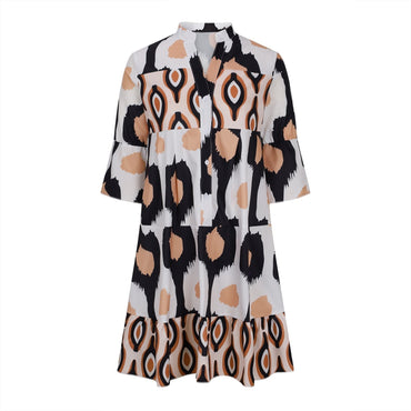 Galilea | Elegant Relaxed Dress - Motheero