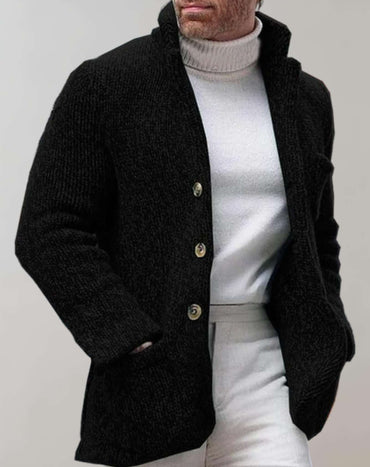 Maddox | Buttoned Knit Cardigan