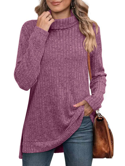 Mira | Women Relaxed Fit Cozy Turtleneck Sweater