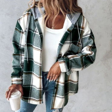 Emily | Autumn Plaid Jacket for Women