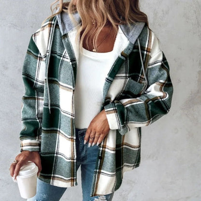 Emily | Autumn Plaid Jacket for Women
