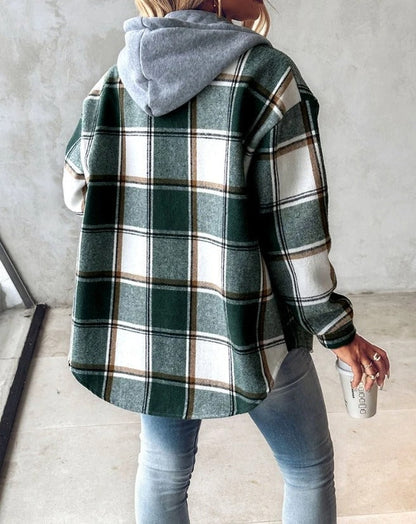 Emily | Autumn Plaid Jacket for Women