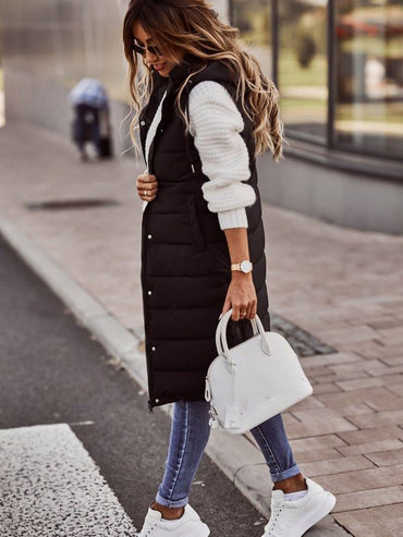 Alina | Women Quilted Longline Vest