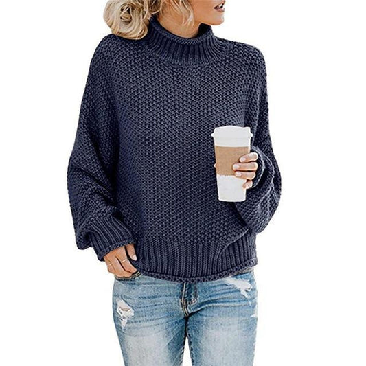 Nora | Comfortable Ribbed Turtleneck Sweater