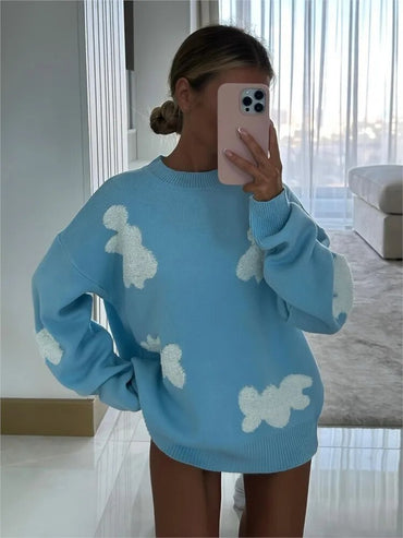 Cleo | Women Embroidered Sweatshirt